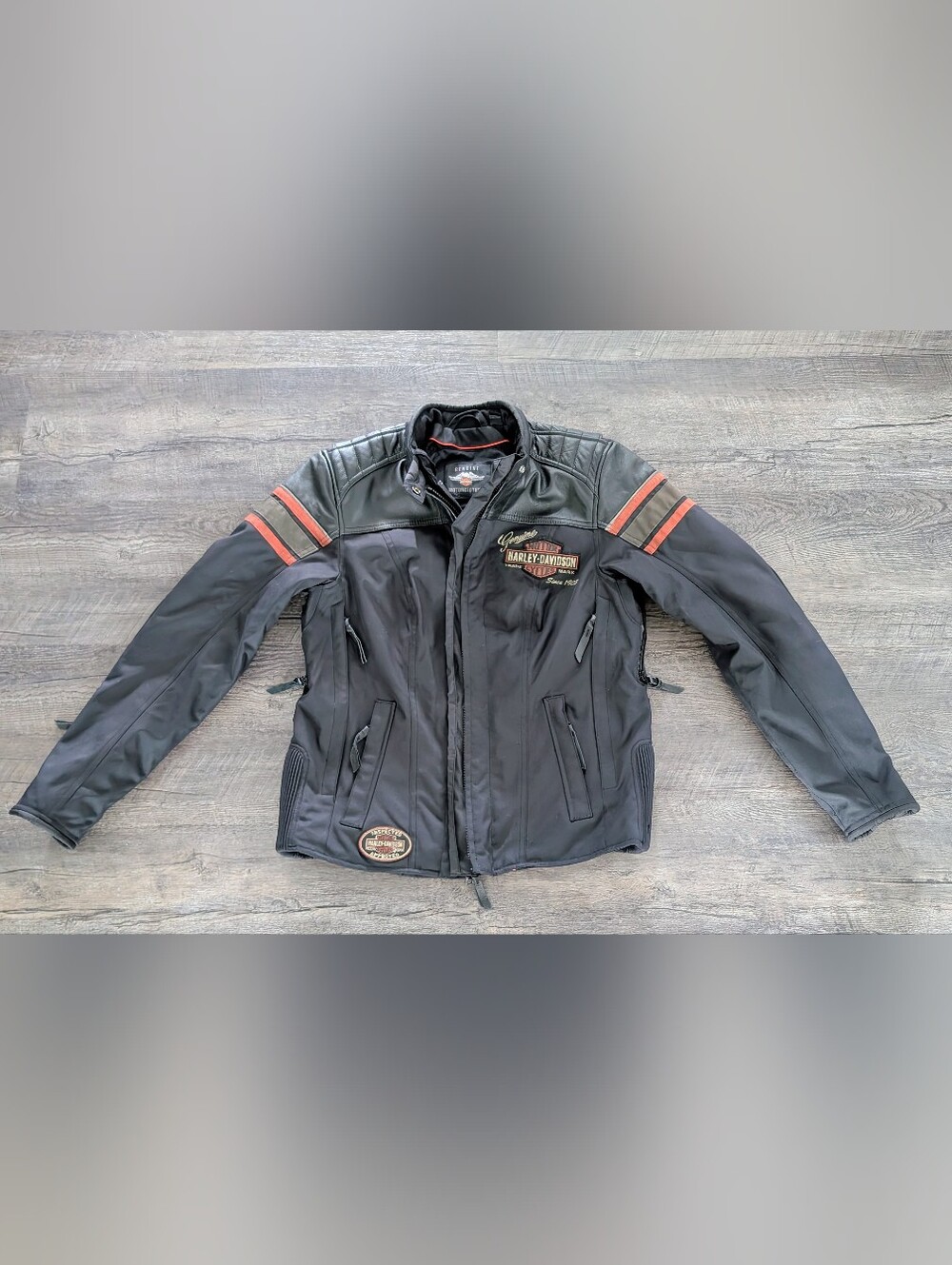 Women's Harley Davidson H-D Triple Vent System Worden Riding Jacket Size Large